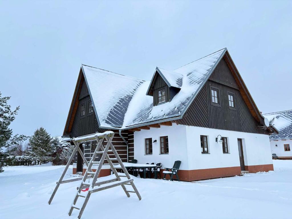 Villa 6 Vrchlabí v zimě