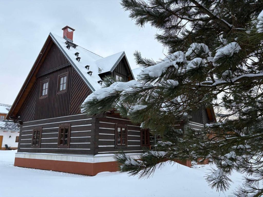Villa 6 Vrchlabí v zimě