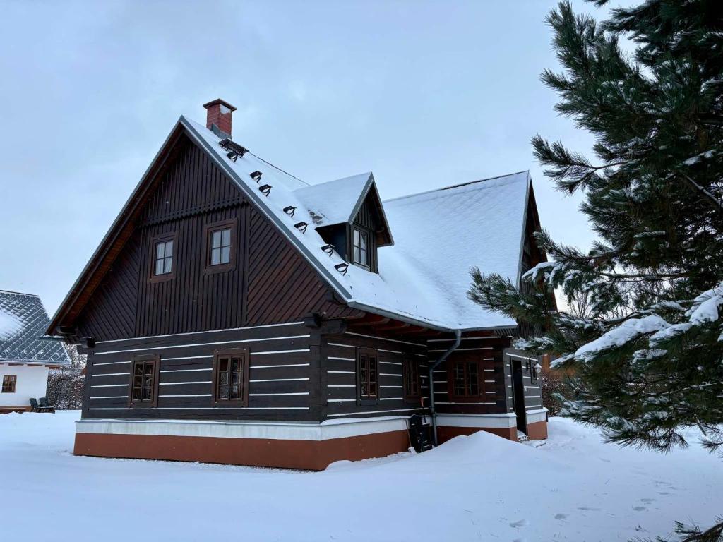 Villa 6 Vrchlabí v zimě