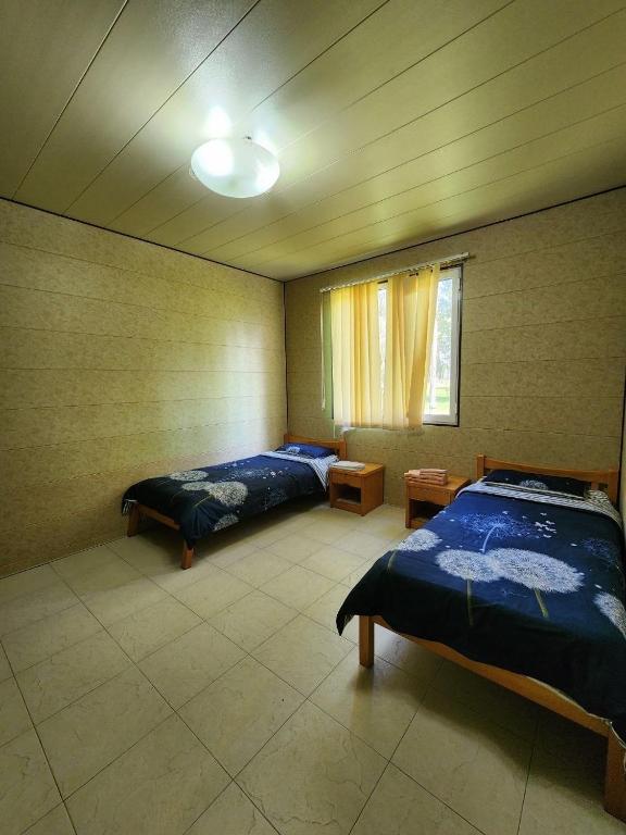 Postel nebo postele na pokoji v ubytování Geghama Garden House - Resort Sevan