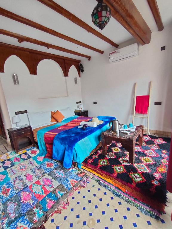Riad Atlas Toubkal - Sala De Doble O Gemela Superior Con Terraza