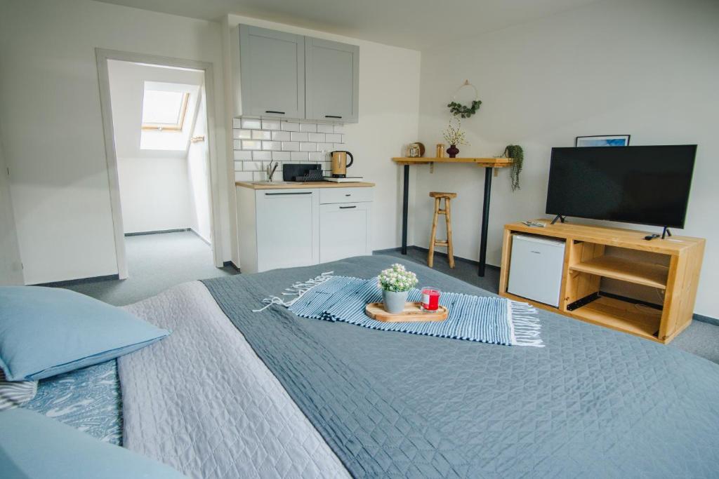 Kuchyňa alebo kuchynka v ubytovaní Treehouse Apartments