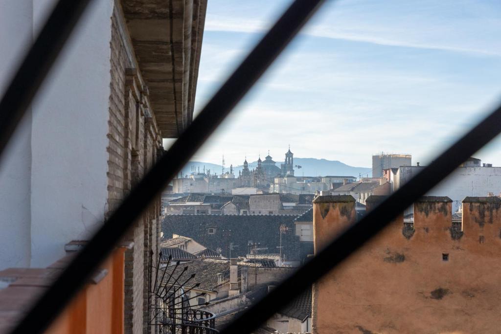 Nespecifikovaný výhled na hory nebo výhled na hory při pohledu z apartmánu