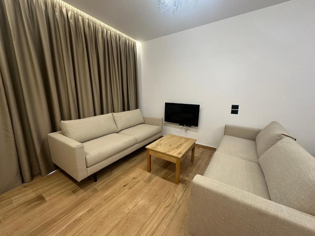 Posezení v ubytování Suites Kozi