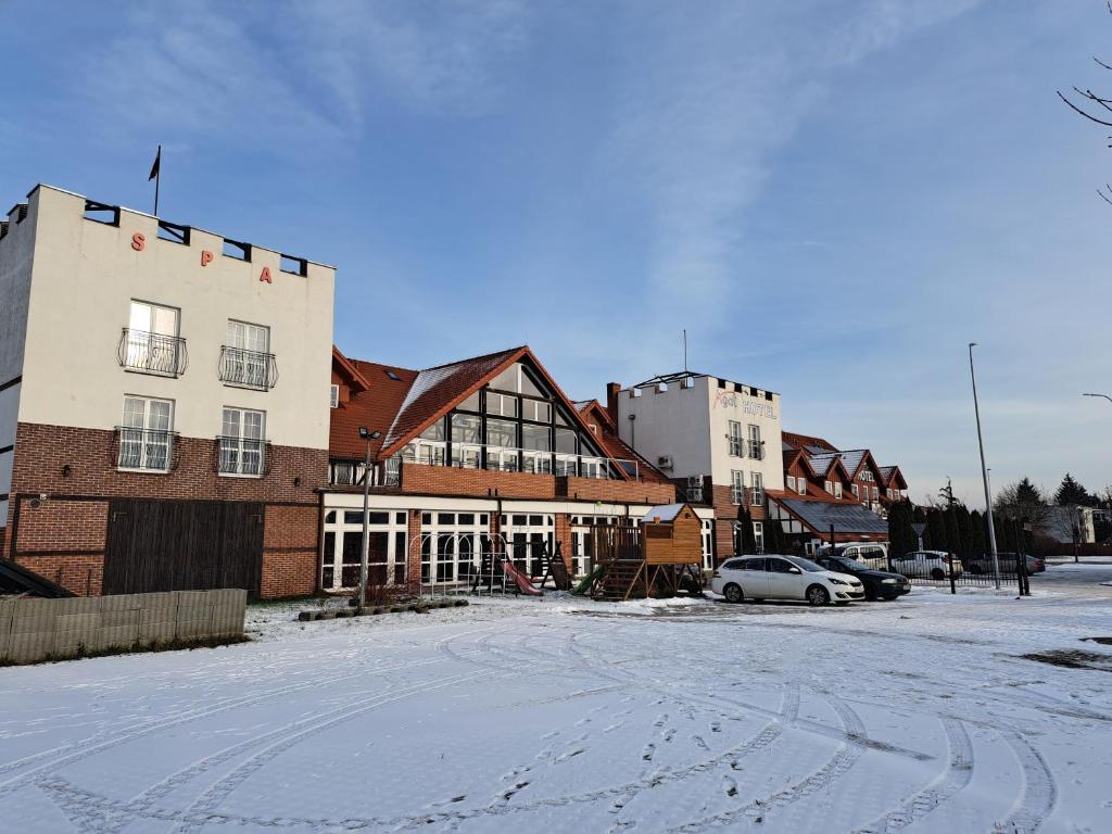 Obiekt Hotel Agat & SPA zimą