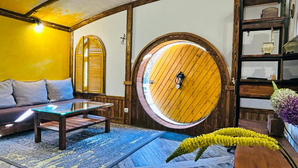 Posezení v ubytování Cozy House