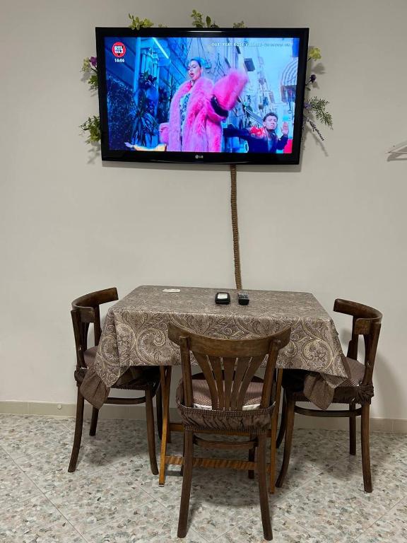 TV a/nebo společenská místnost v ubytování Camera Brupier