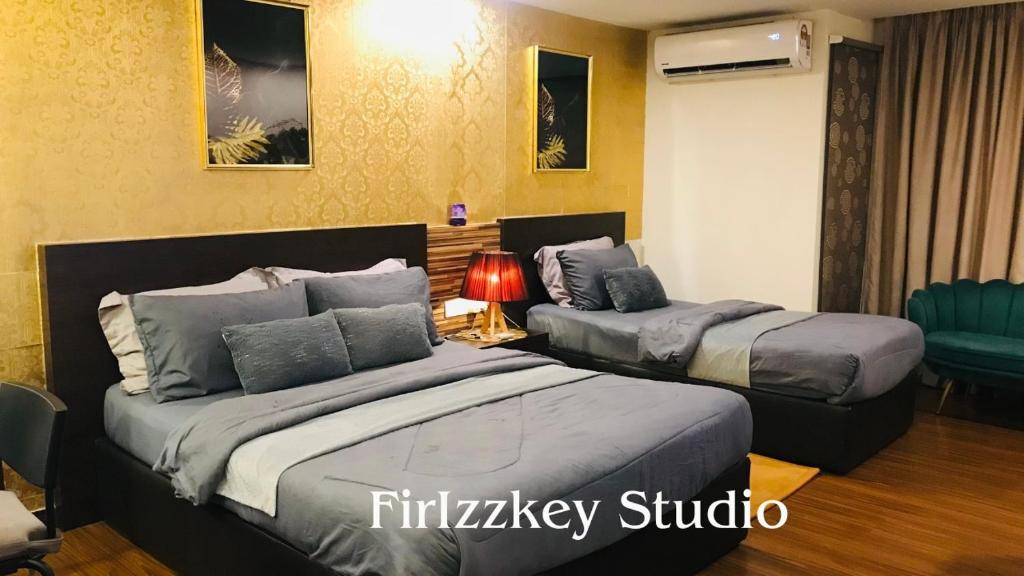 Posezení v ubytování FirIzzkey Studio