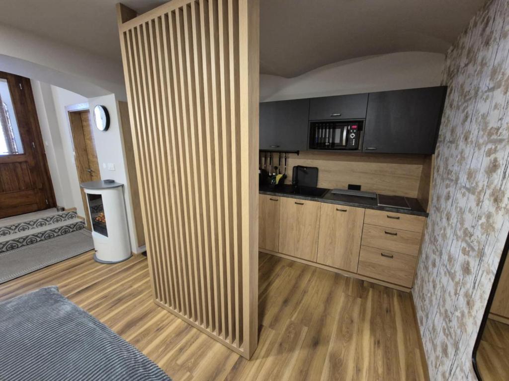 Kuchyň nebo kuchyňský kout v ubytování House Godec - Rateče Planica