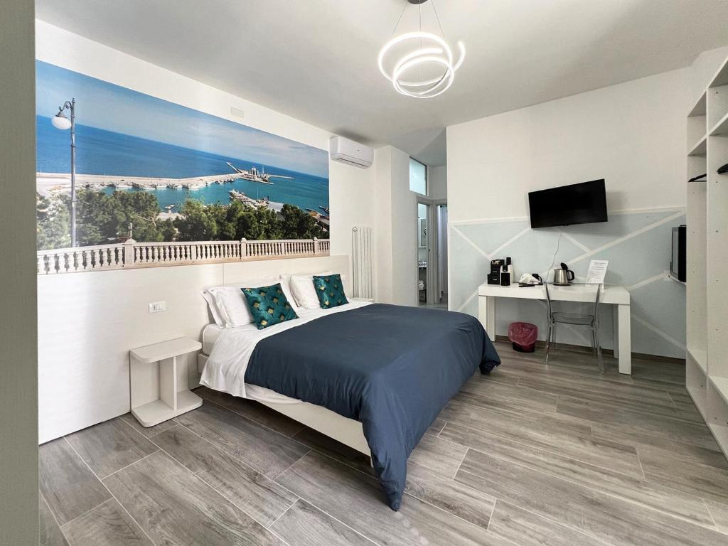 Postel nebo postele na pokoji v ubytování DOMORA BEDROOMS