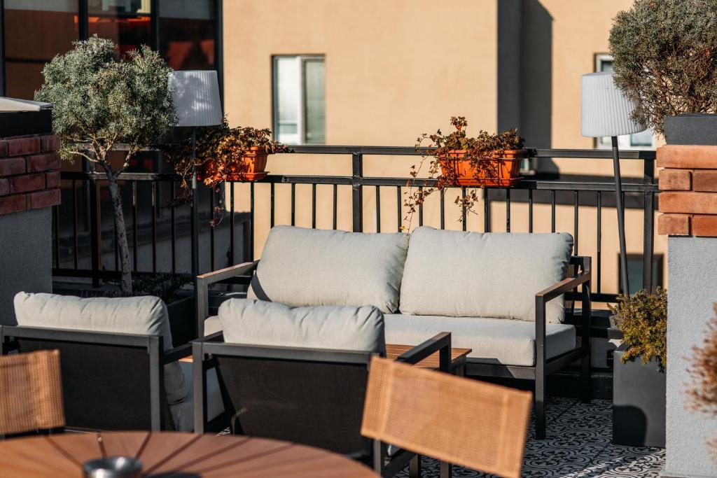 Posezení v ubytování Timber Boutique Hotel