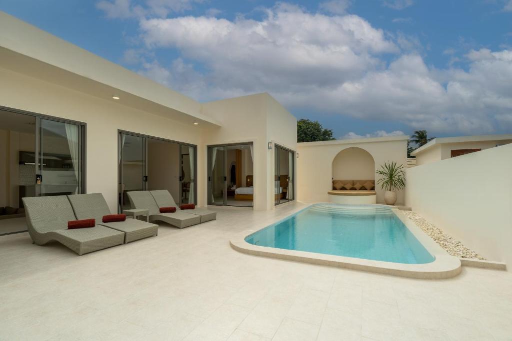Bazén v ubytování 2H RESORT KOH SAMUI nebo v jeho okolí
