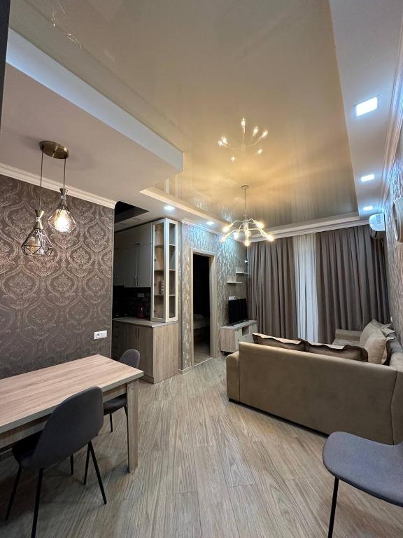 Posezení v ubytování Marika apartment