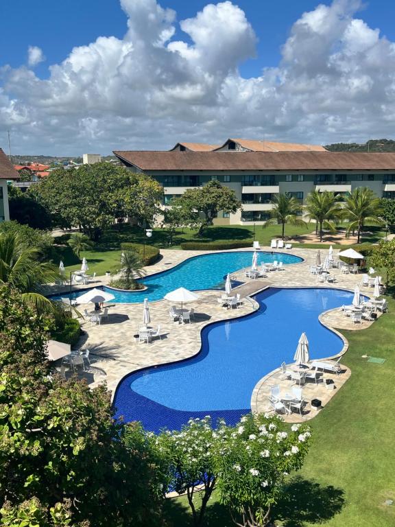 Πισίνα στο ή κοντά στο Luxo à Beira-Mar - Flats no Carneiros Beach Resort