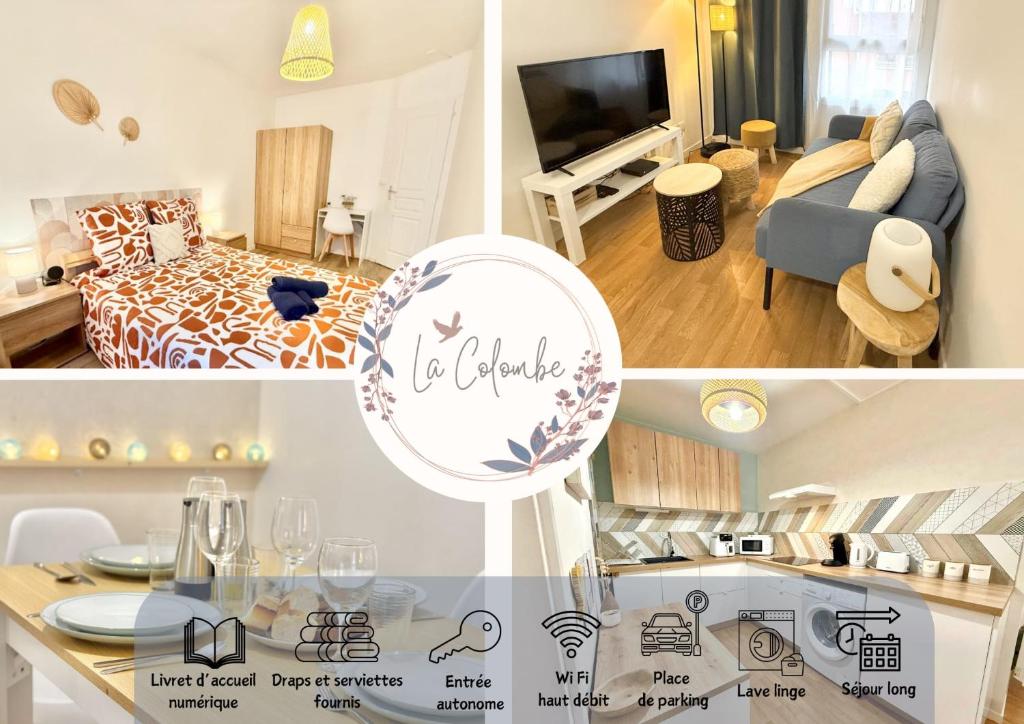 Photo de la galerie de l'établissement Petit T3 cosy avec parking, au Havre