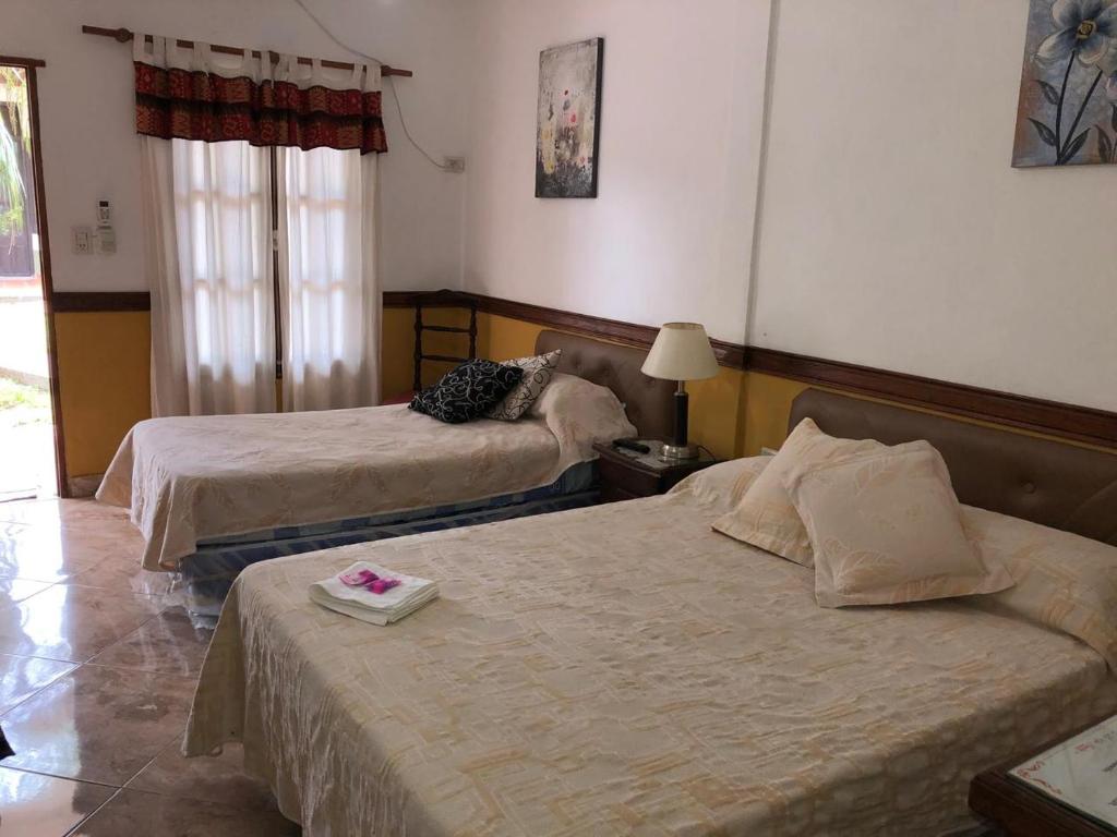 Postel nebo postele na pokoji v ubytování La Vieja Guardią