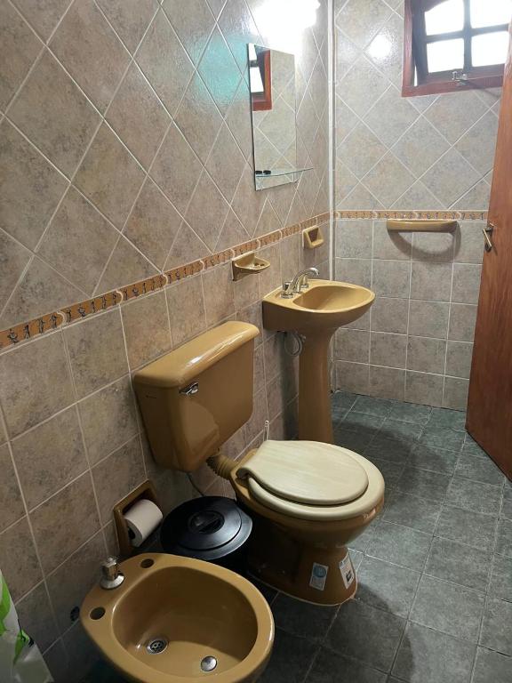 Koupelna v ubytování La Vieja Guardią