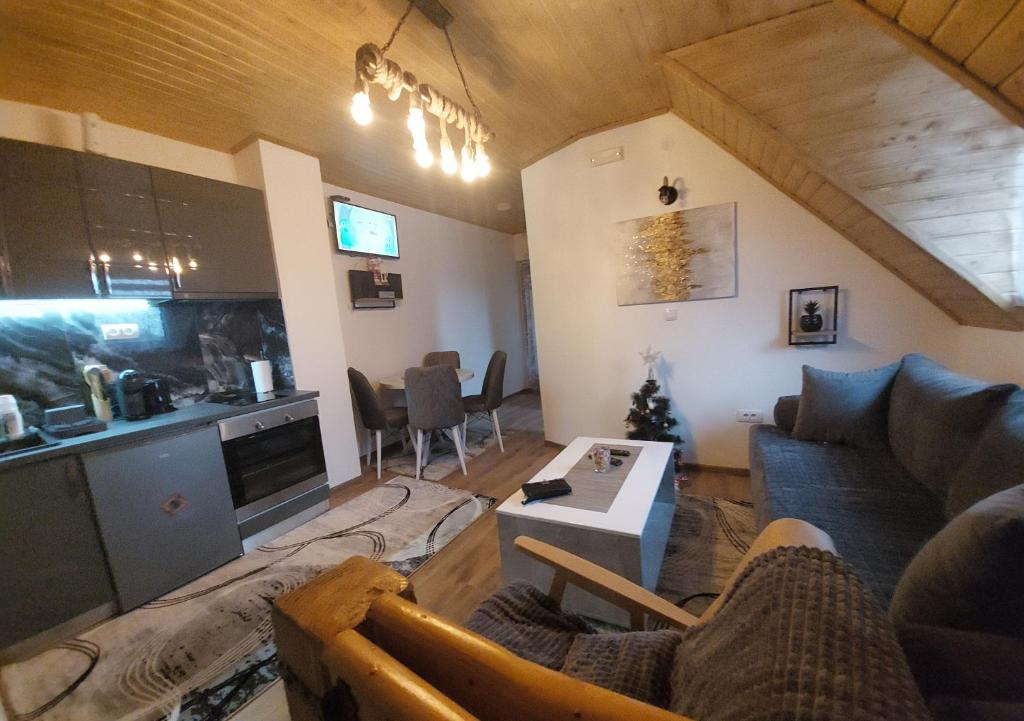 Posezení v ubytování Vila MINA LUX