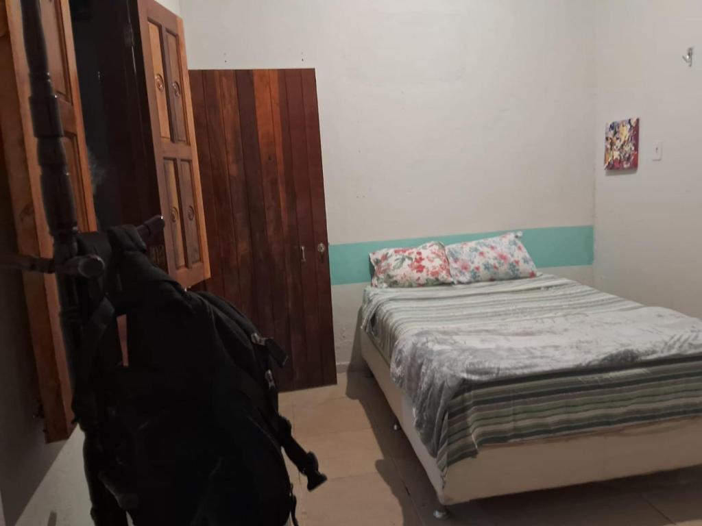 Postel nebo postele na pokoji v ubytování Camping Guapira