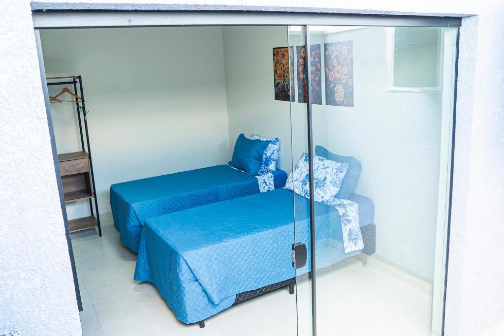 Postel nebo postele na pokoji v ubytování A melhor hospedagem de Umuarama