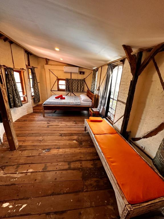 Postel nebo postele na pokoji v ubytování La Boheme Mini