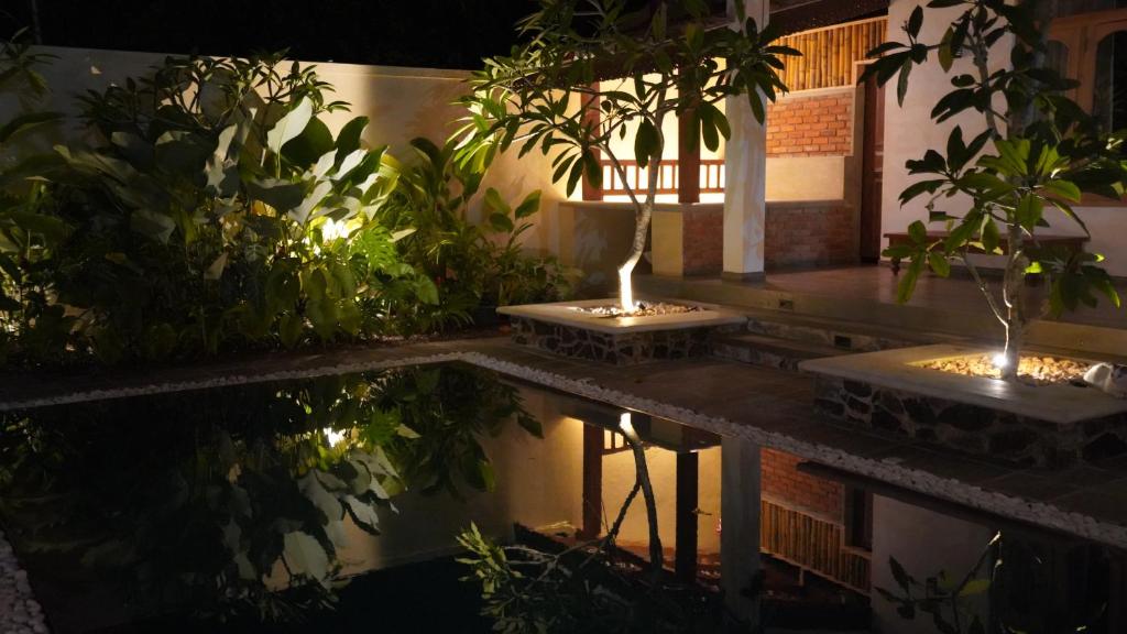 Taman di luar OMA Hikkaduwa