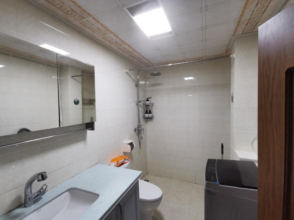 Koupelna v ubytování Yipinshiguang B&B