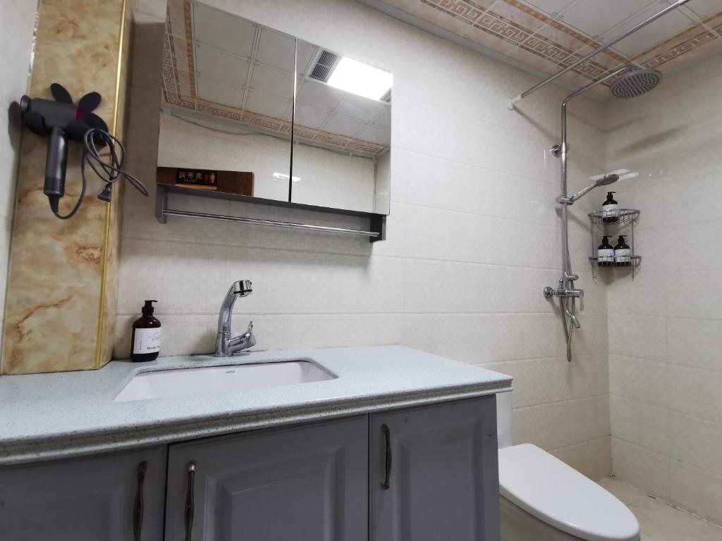 Koupelna v ubytování Yipinshiguang B&B