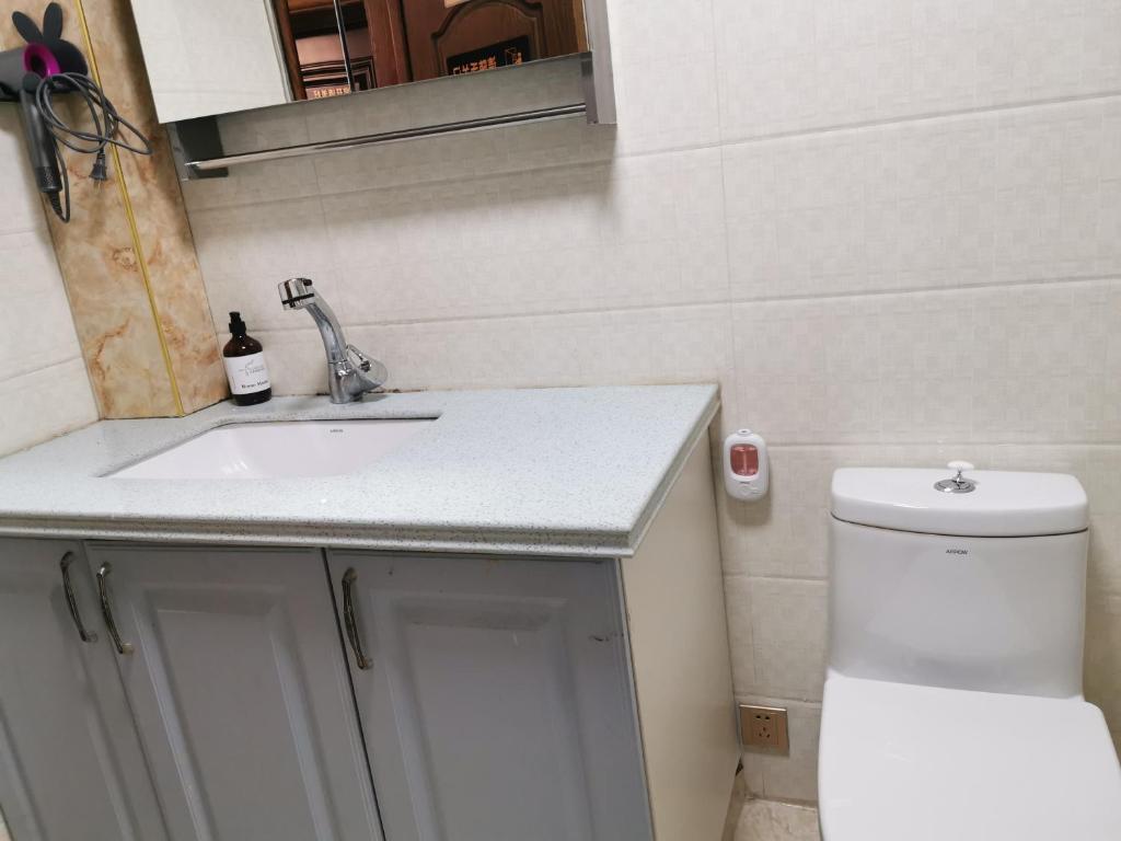 Koupelna v ubytování Yipinshiguang B&B