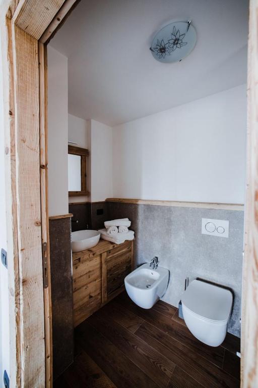 Koupelna v ubytování Atelier della Montagna