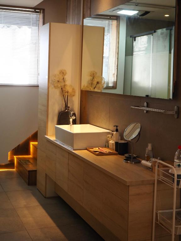 Koupelna v ubytování Suzhou Xugusu B&B-Tangyinci Taohuawu Branch