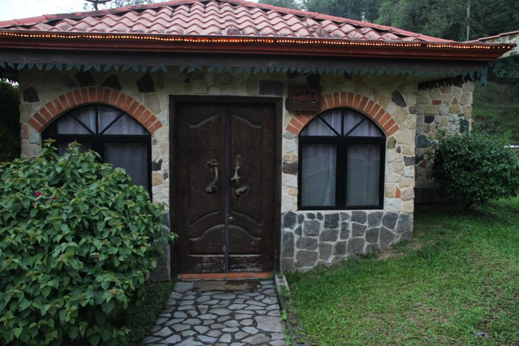 Budova, kde se bed and breakfast nachází