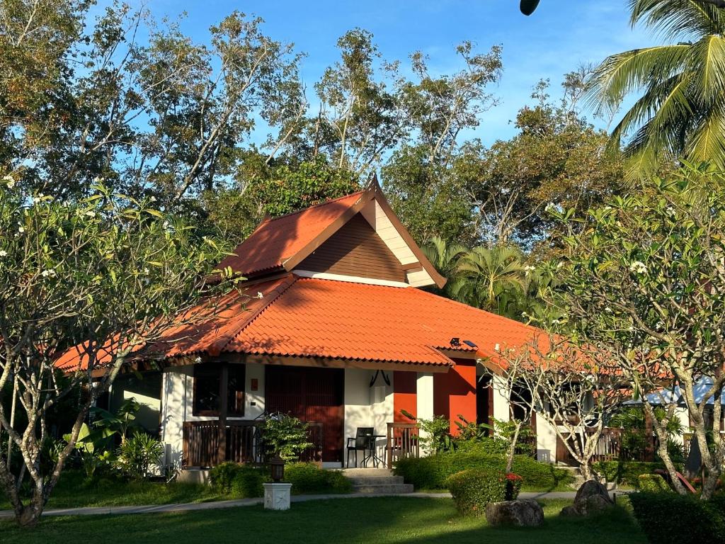 Zahrada ubytování begonia N7 villa resort海棠7号别墅酒店