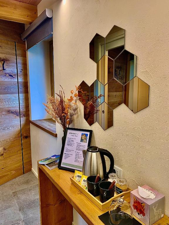 Příslušenství pro přípravu čaje a kávy v ubytování Casa "Arvier" CIR n 0046