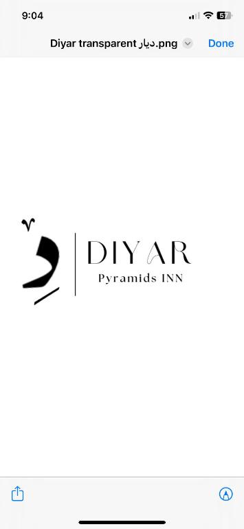 Certifikát, hodnocení, plakát nebo jiný dokument vystavený v ubytování Diyar Pyramids Inn