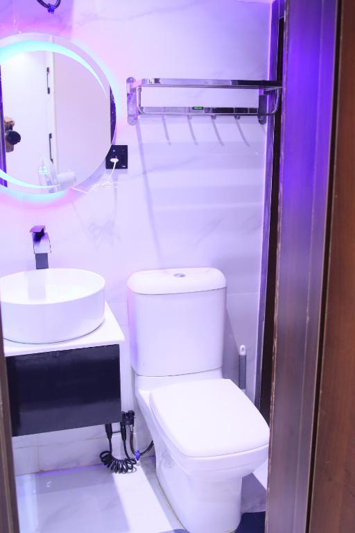 Koupelna v ubytování Meenah luxury homes