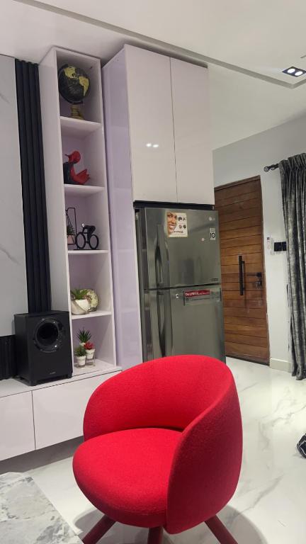 Kuchyň nebo kuchyňský kout v ubytování Meenah luxury homes