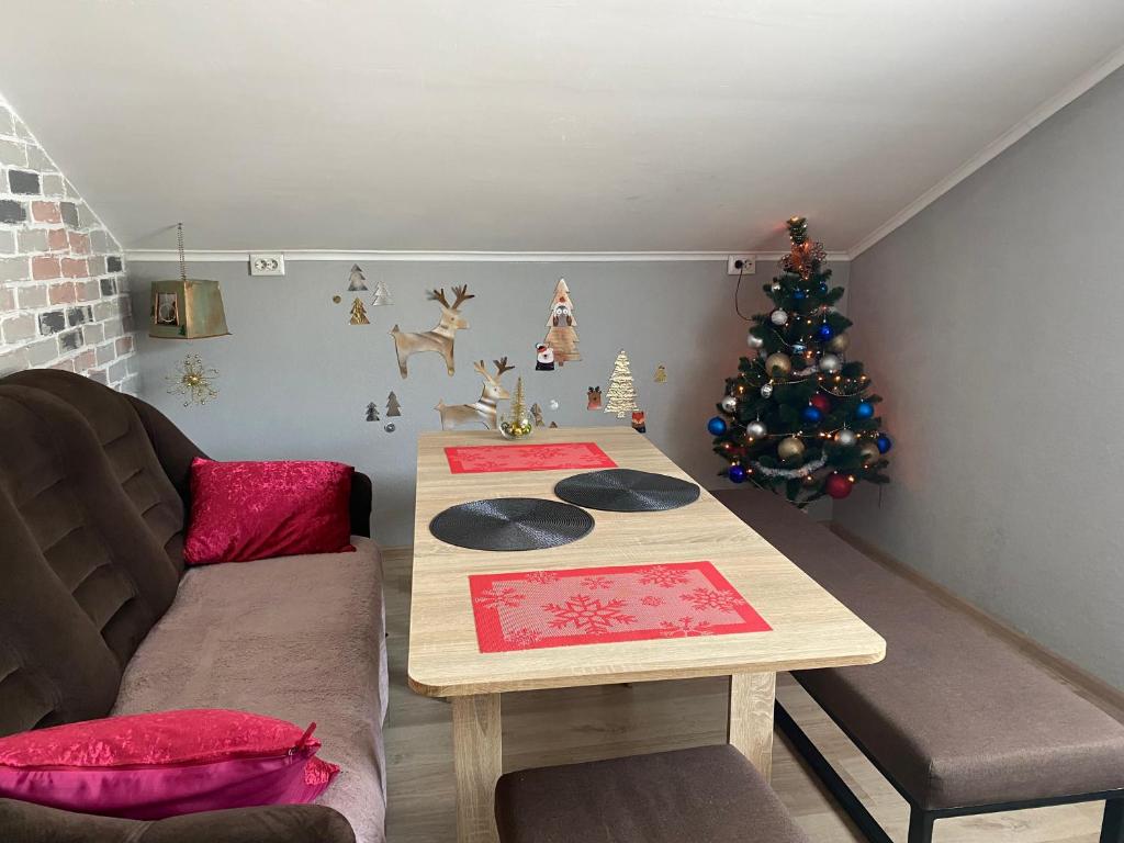 Posezení v ubytování Mini-Hotel Serpanok