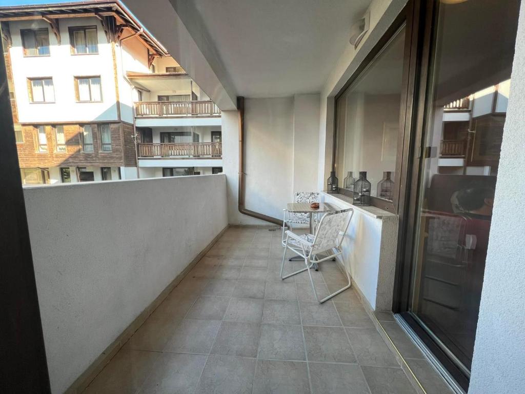 Balkón nebo terasa v ubytování Bansko Royal Towers apartment Star