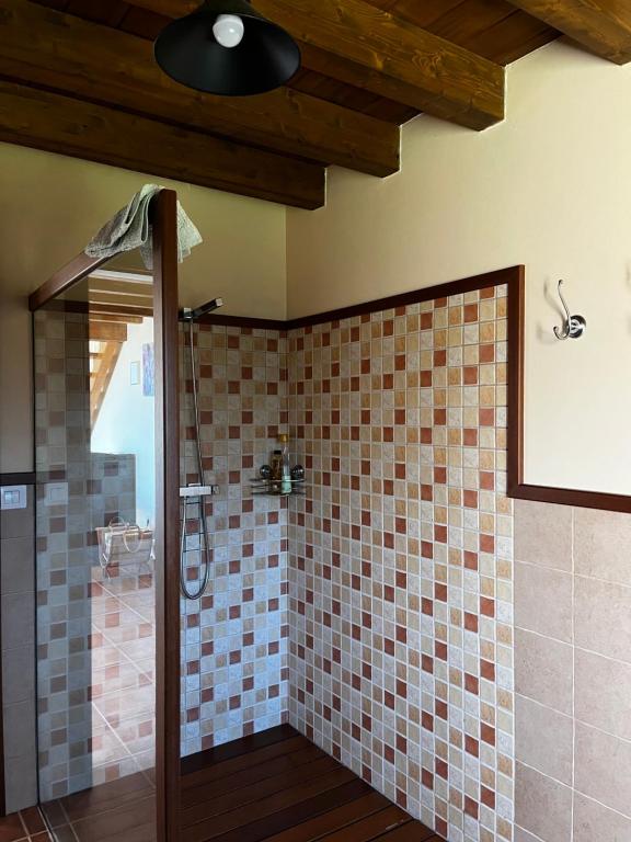 Łazienka w obiekcie Lobetios - Casa rural