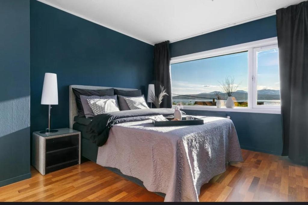 Ένα ή περισσότερα κρεβάτια σε δωμάτιο στο Villa with 4 bedrooms