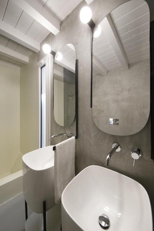Koupelna v ubytování Isonzo Suites Relax