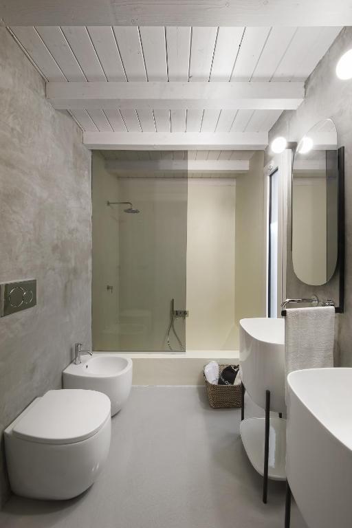Koupelna v ubytování Isonzo Suites Relax