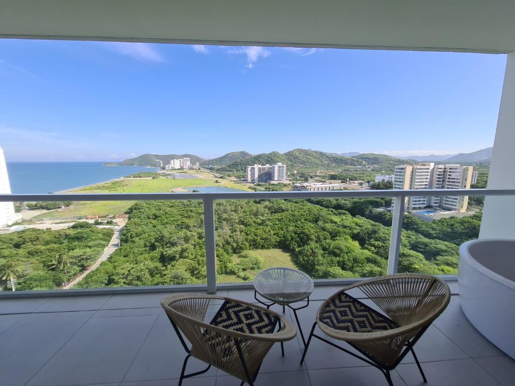 Porto Horizonte Suite con Jacuzzi, Playa, vista al mar, reserva natural, montaña