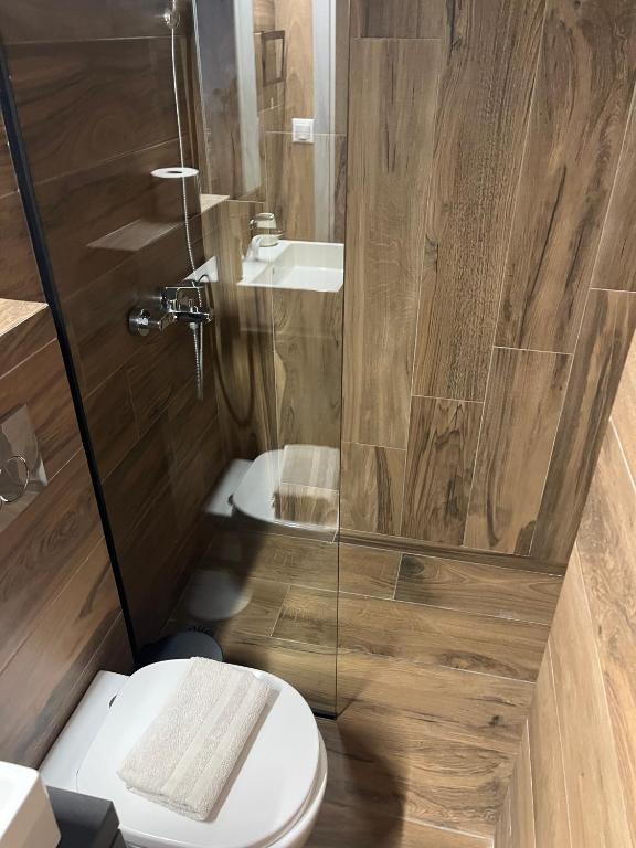 Koupelna v ubytování Hotel MERIDA
