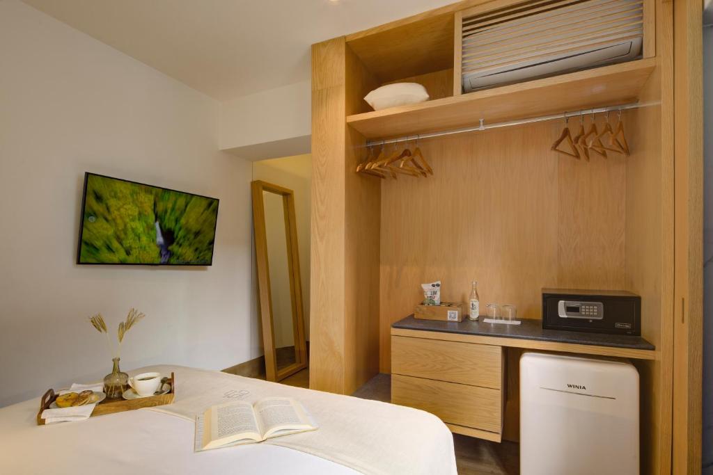 Kuchyň nebo kuchyňský kout v ubytování Reforma Guest House