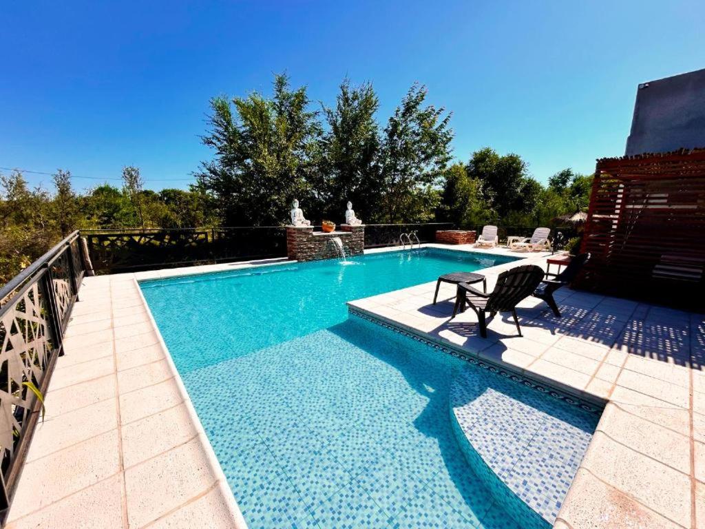 Bazén v ubytování Carpe Diem Cabañas en Panaholma nebo v jeho okolí