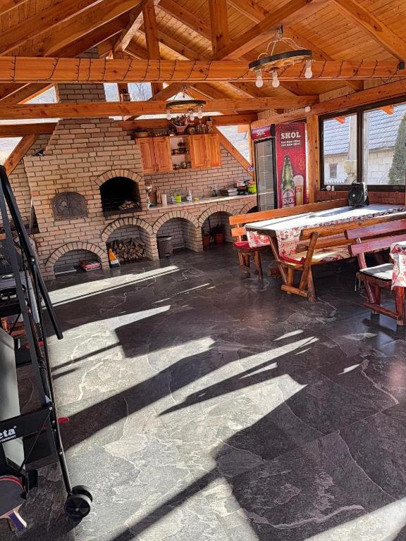 Posezení v ubytování Casa Daria
