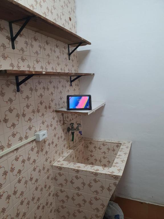 TV a/nebo společenská místnost v ubytování Pepa Kingdom