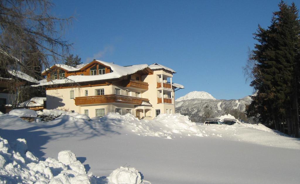 Pension Steiermark v zimě